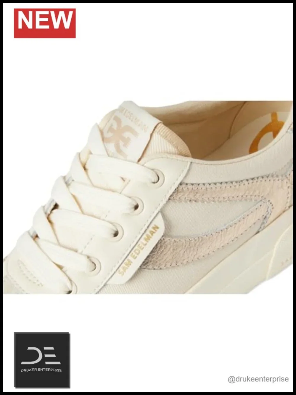 Women's Fashion Sneakers Platform Lace-Up 1 Inch Heel